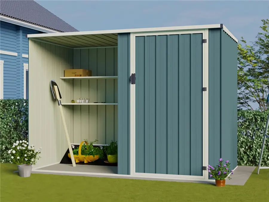 Garden Storage Shed Tin House (3).jpg