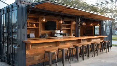 How to Transform Shipping Containers into Profitable Bar Spaces for Your Business