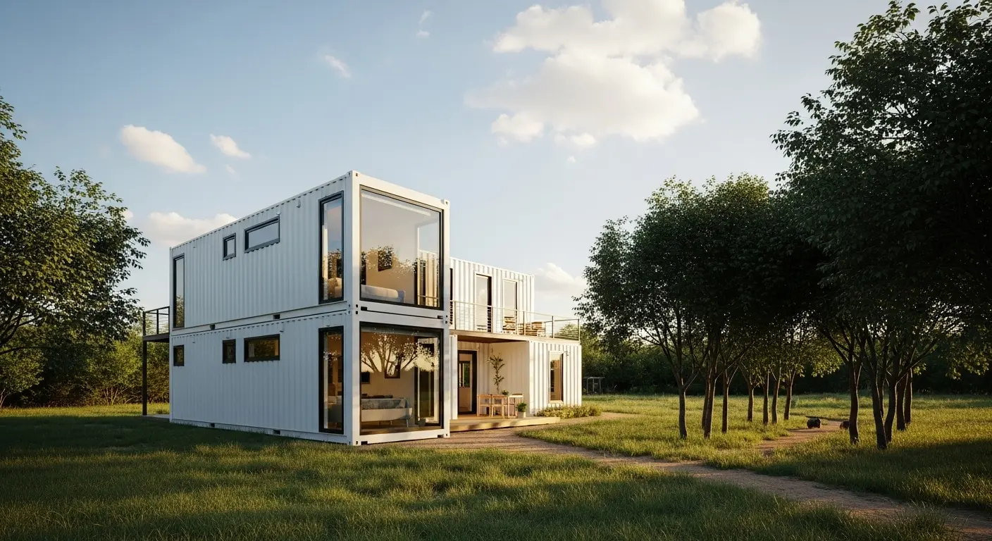 A Texas couple built their dream home with two containers. TERAN prefab houses provide inspiration and solutions